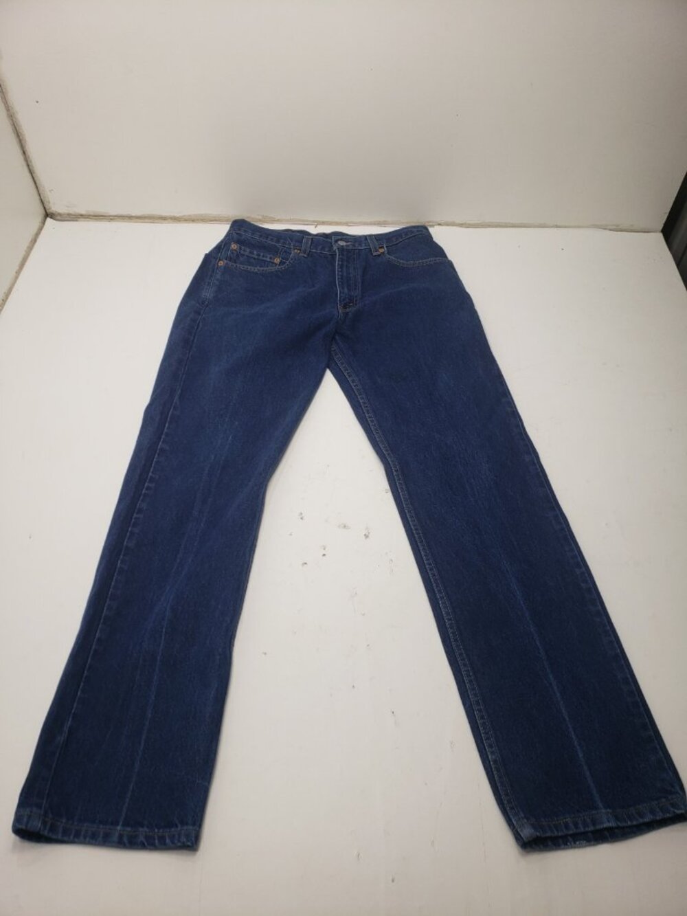 Levi’s 505 Regular Fit Straight Leg Jeans Men’s W33 L32 Dark Wash USA Made